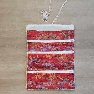 Authentic Japanese Asian Jewelry Pouch
